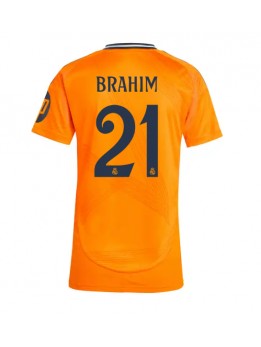 Real Madrid Brahim Diaz #21 Zenski Gostujuci Dres 2024-25 Kratak Rukavima